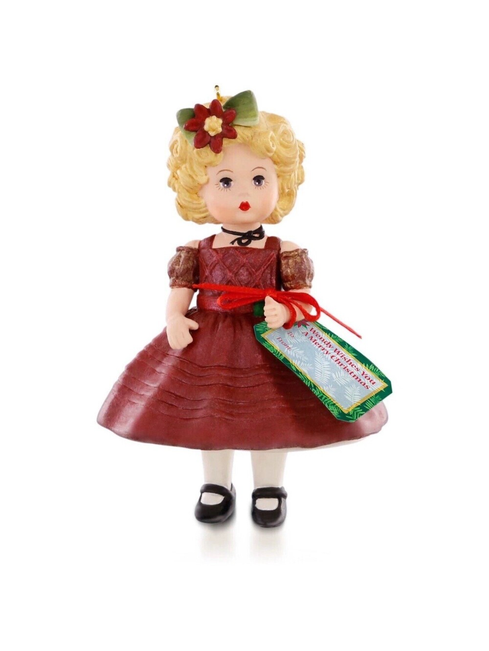 Hallmark Keepsake Ornament Wendy Wishes You a Merry Christmas Madame Alexander